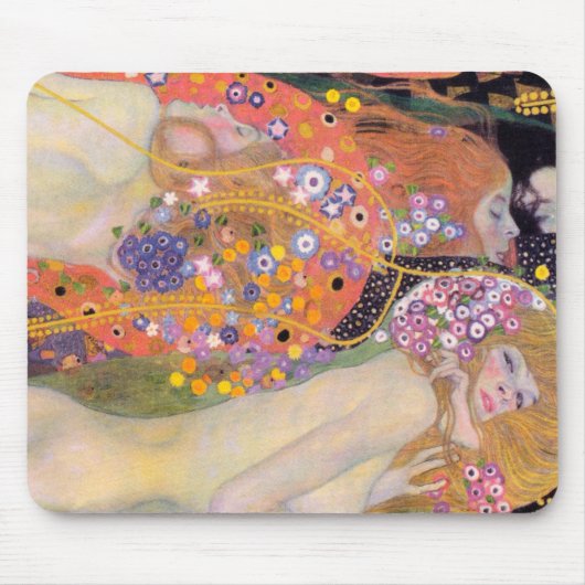Gustav Klimt Mermaids Muismat (Voorkant)