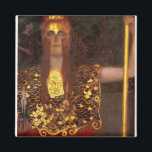 Gustav Klimt - Minerva of Pallas Athena Magneet<br><div class="desc">Gustav Klimt - Minerva of Pallas Athena</div>