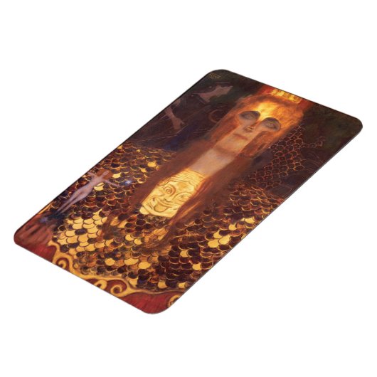 Gustav Klimt Minerva Pallas Athena Magneet (Linkerzijde)