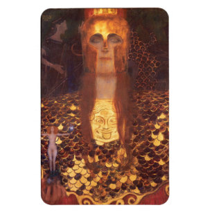 Gustav Klimt Minerva Pallas Athena Magneet