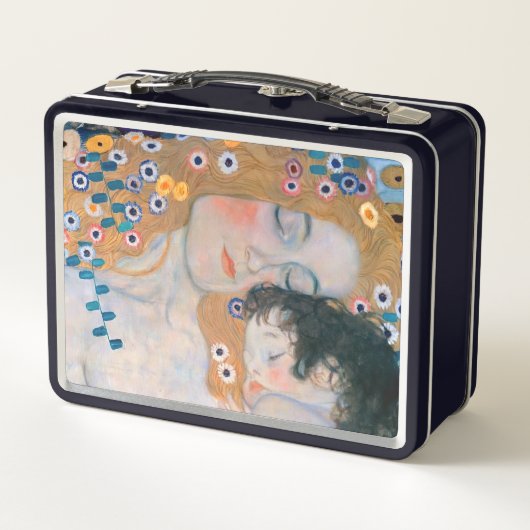 Gustav Klimt - Moeder en kind (Achterkant)