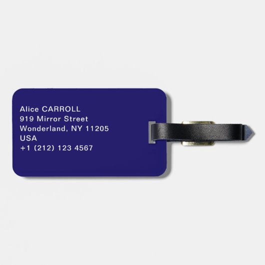 Gustav Klimt - Moeder en kind Bagagelabel (Achterkant horizontaal)