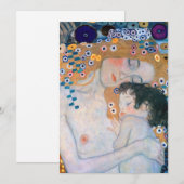 Gustav Klimt - Moeder en kind Bedankkaart (Voorkant / Achterkant)