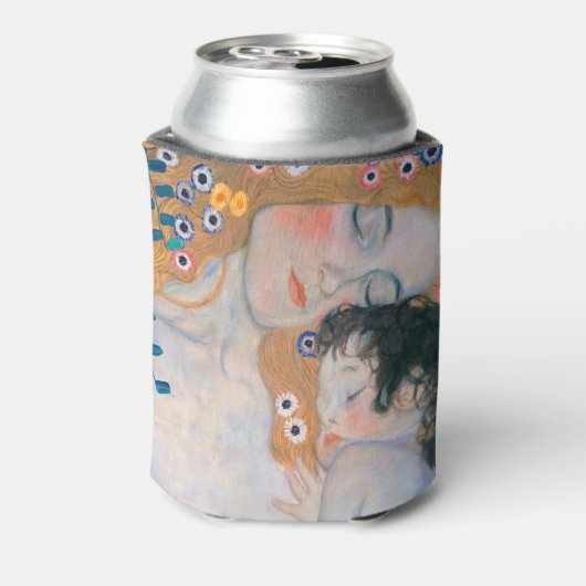 Gustav Klimt - Moeder en kind Blikjeskoeler (Blikje Achterkant)