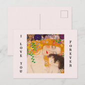 Gustav Klimt - Moeder en Kind Briefkaart (Voorkant / Achterkant)