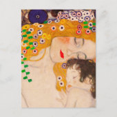 Gustav Klimt - Moeder en kind Briefkaart (Voorkant)