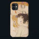 Gustav Klimt moeder en kind iPhone 11 Hoesje<br><div class="desc">Gustav Klimt moeder en kind.</div>