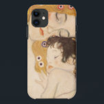 Gustav Klimt moeder en kind iPhone 11 Hoesje<br><div class="desc">Gustav Klimt moeder en kind.</div>