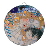 Gustav Klimt - Moeder en kind Dartbord (Voorkant)