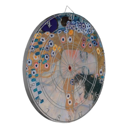 Gustav Klimt - Moeder en kind Dartbord (Voorkant Links)