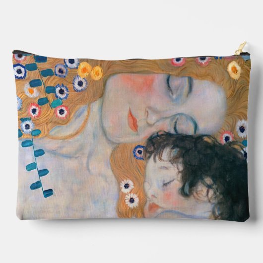Gustav Klimt - Moeder en kind Etui (Achterkant)