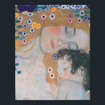 Gustav Klimt - Moeder en kind Imitatie Canvas Print<br><div class="desc">Moeder en kind (detail van drie jaar vrouw) - Gustav Klimt,  Oil on Canvas,  1905</div>