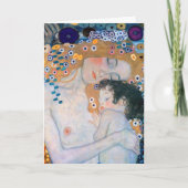 Gustav Klimt - Moeder en Kind Kaart (Voorkant)
