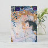 Gustav Klimt - Moeder en kind Kaart (Staand voorkant)