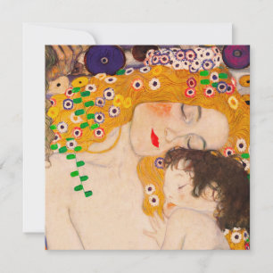 Gustav Klimt - Moeder en kind Kaart