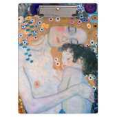 Gustav Klimt - Moeder en kind Klembord (Voorkant)