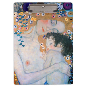 Gustav Klimt - Moeder en kind Klembord