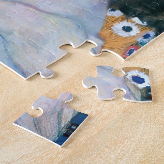 Gustav Klimt - Moeder en kind Legpuzzel (Zijkant)