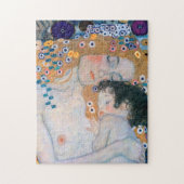 Gustav Klimt - Moeder en kind Legpuzzel (Verticaal)