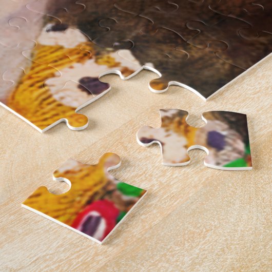 Gustav Klimt - Moeder en kind Legpuzzel (Zijkant)