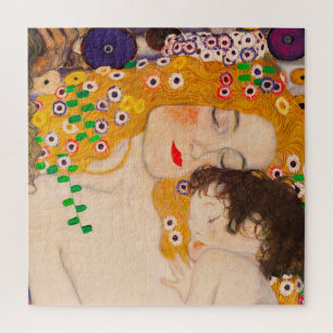 Gustav Klimt - Moeder en kind Legpuzzel