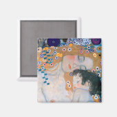 Gustav Klimt - Moeder en kind Magneet (Voorkant / Achterkant)