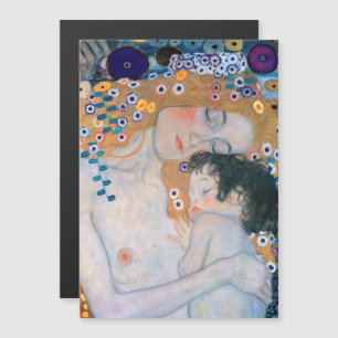 Gustav Klimt - Moeder en Kind Magnetische Kaart