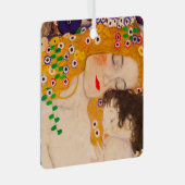 Gustav Klimt - Moeder en kind Metalen Ornament (Voorkant Rechts)