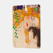 Gustav Klimt - Moeder en kind Metalen Ornament (Voorkant links)