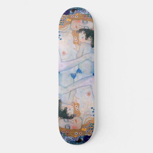 Gustav Klimt - Moeder en kind Persoonlijk Skateboard (Voorkant)
