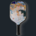 Gustav Klimt - Moeder en kind Pickleball Paddle<br><div class="desc">Moeder en kind (detail van drie jaar vrouw) - Gustav Klimt,  Oil on Canvas,  1905</div>