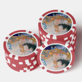 Gustav Klimt - Moeder en Kind Poker Chips (Opstapeling)