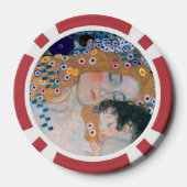 Gustav Klimt - Moeder en Kind Poker Chips (Achterkant)