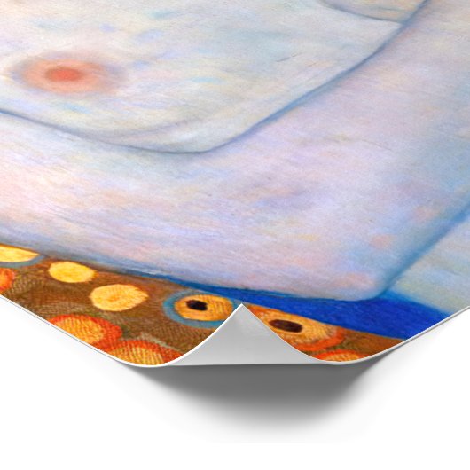 Gustav Klimt - Moeder en kind Poster (Hoek)