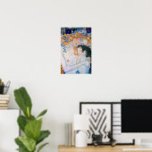 Gustav Klimt - Moeder en Kind Poster (Thuiskantoor)