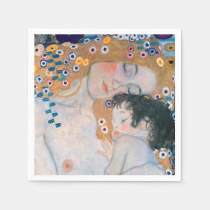 Gustav Klimt - Moeder en kind Servet