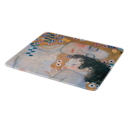 Gustav Klimt - Moeder en kind Snijplank (Hoek)