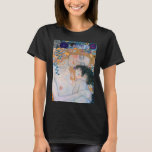 Gustav Klimt - Moeder en kind T-shirt<br><div class="desc">Moeder en kind (detail van drie jaar vrouw) - Gustav Klimt,  Oil on Canvas,  1905</div>