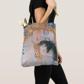 Gustav Klimt - Moeder en kind Tote Bag (Dichtbij)