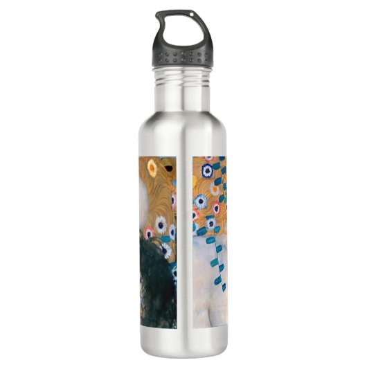 Gustav Klimt - Moeder en kind Waterfles (Achterkant)
