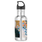 Gustav Klimt - Moeder en kind Waterfles (Achterkant)