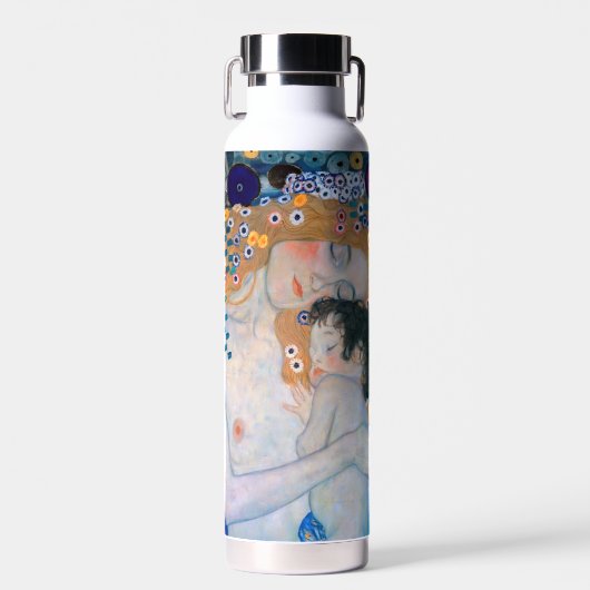 Gustav Klimt - Moeder en Kind Waterfles (Voorkant)