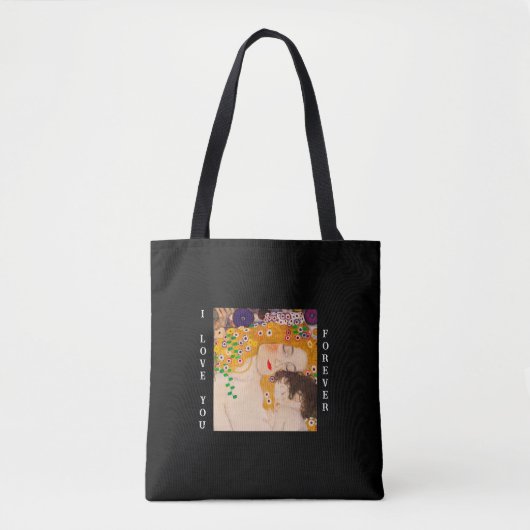 Gustav Klimt - Mother and Child Tote Bag (Voorkant)