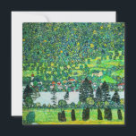 Gustav Klimt - Mountain Slope bij Unterach Bedankkaart<br><div class="desc">Mountain Slope at Unterach / Slope in a Forest on Attersee Lake - Gustav Klimt,  Oil on Canvas,  1916</div>