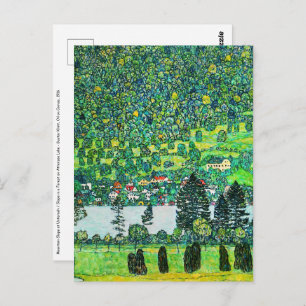 Gustav Klimt - Mountain Slope bij Unterach Briefkaart