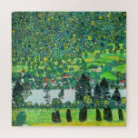 Gustav Klimt - Mountain Slope bij Unterach Legpuzzel<br><div class="desc">Mountain Slope at Unterach / Slope in a Forest on Attersee Lake - Gustav Klimt,  Oil on Canvas,  1916</div>