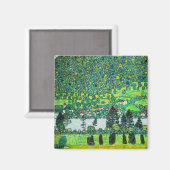 Gustav Klimt - Mountain Slope bij Unterach Magneet (Voorkant / Achterkant)
