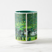 Gustav Klimt - Mountain Slope bij Unterach Mok (Midden)