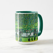 Gustav Klimt - Mountain Slope bij Unterach Mok (Voorkant rechts)