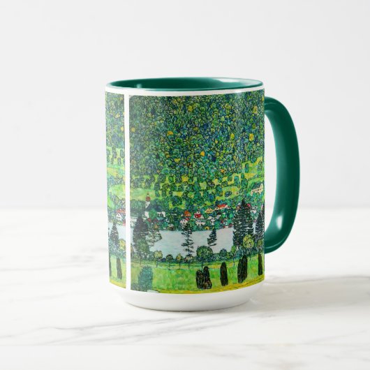 Gustav Klimt - Mountain Slope bij Unterach Mok (Voorkant rechts)